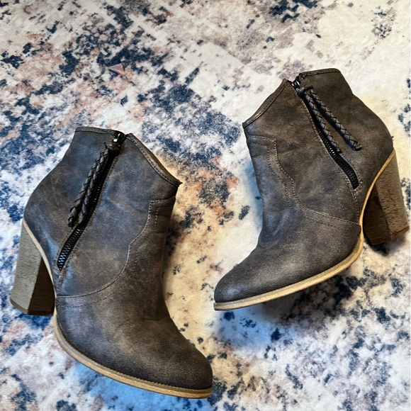 Lollipop Ankle Booties Sz 10 (Euro 41) - Picture 13 of 15